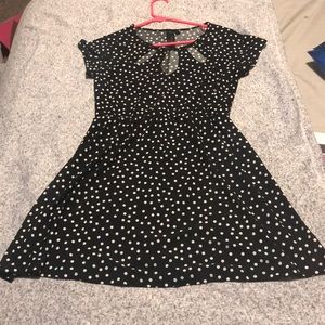 Black and White Dress